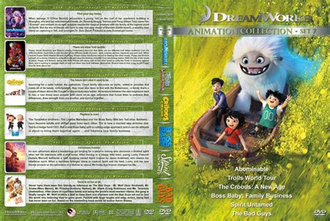 Dreamworks Animation Collection - Set 7 (2019-2022) R1 Custom DVD ...