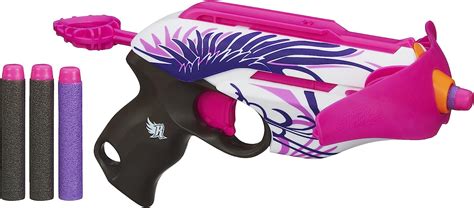 Amazon.com: Nerf Rebelle Pink Crush Blaster(Amazon Exclusive) : Toys ...