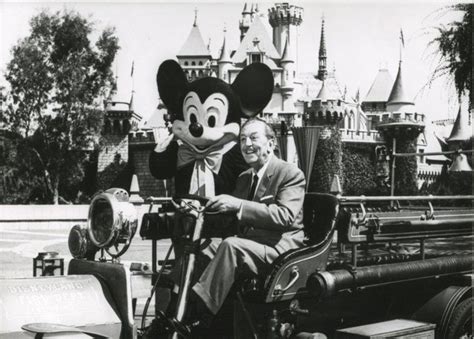 Walt Disney and Mickey Mouse in Disneyland, 1950s for sale at Pamono