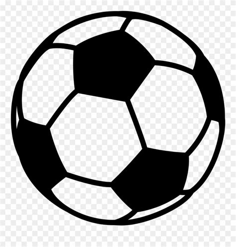 Download Black And White Football Clipart - Soccer Ball - Png Download (#1331729) - PinClipart