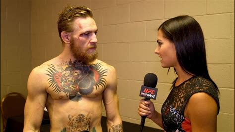 UFC 189: Conor McGregor Backstage Interview - YouTube