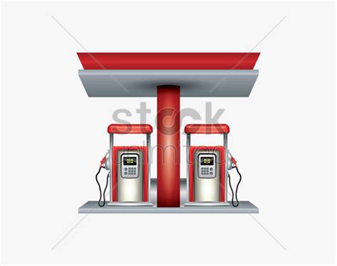 Gas-pump - Gas Pump Gas Station Clipart, HD Png Download - kindpng