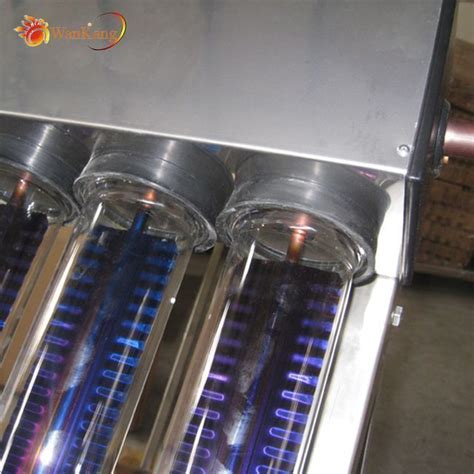 Optimum Efficiency Superheated Metal Evacuated Tube Solar Collector Products from Wuxi Wankang ...