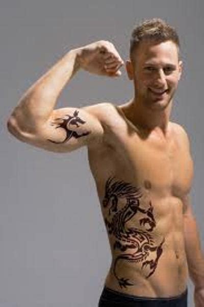 Rib Cage Tribal Tattoos for Men