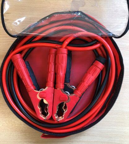 Car battery Booster Cables 700 Amp Super Heavy Duty (4m ...