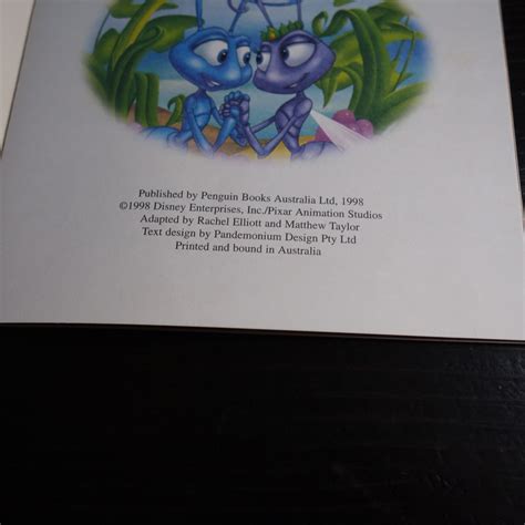 A BUGs LIFE Book 1998 A Bugs Life Movie Book A Bugs Life Film Book | eBay