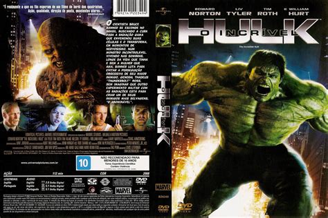 VECOSTAR - Capas de DVD's: Capa DVD - O incrível HULK