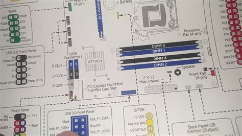 Informational video of Front Panel Manual of Intel DH77EB LGA 1155 ...