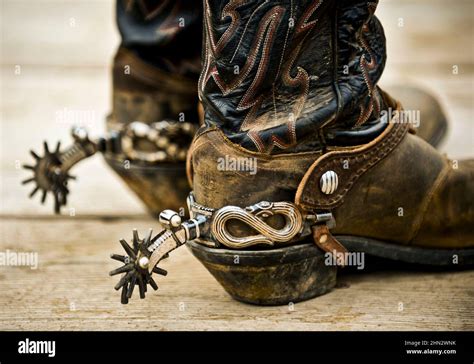 Cowboy Boot With Spurs