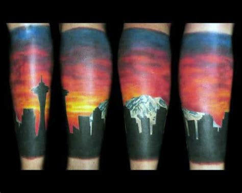 30 Seattle Skyline Tattoo Designs [2023 Inspiration Guide]