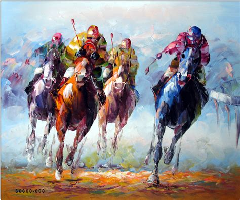 Animal oil painting,Animal Oil Painting, Horse art paintings - Horse 54