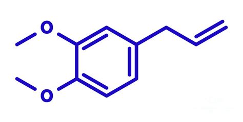 Methyl Eugenol Molecule Photograph by Molekuul/science Photo Library - Fine Art America