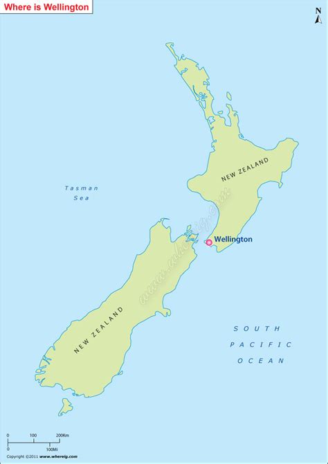 Where is Wellington Located, Wellington Location on Map