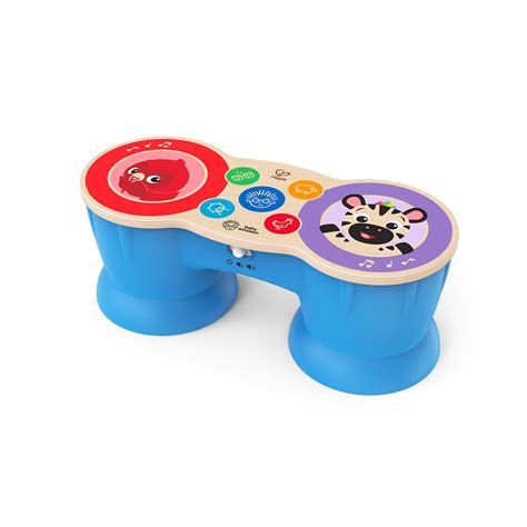 Baby Einstein Upbeat Tunes Magic Touch Wooden Drum? Musical Toy Ages 6 ...