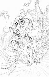 Dessins Gratuits à Colorier  Coloriage Chaotic Imprimer sketch template
