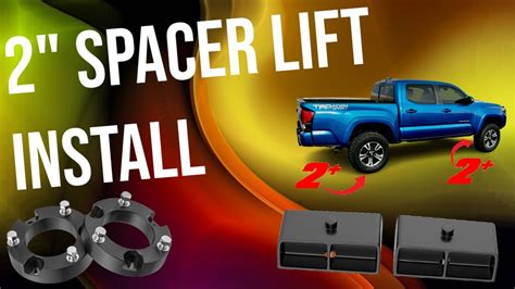 Toyota Tacoma Lift Install - Alternative Front Install Method - YouTube