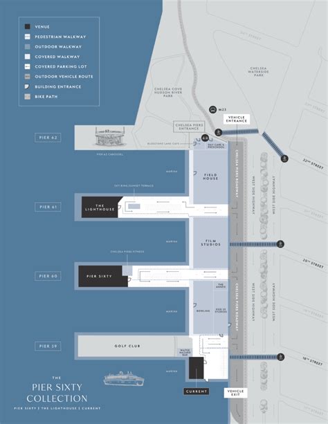 Plan Your Visit / Directions - The Pier Sixty Collection