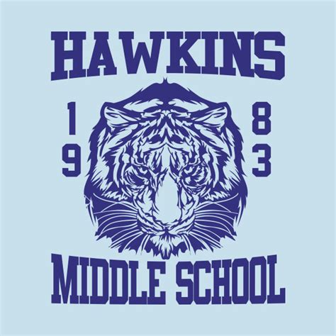 HAWKINS MIDDLE SCHOOL - Hawkins Ms - T-Shirt | TeePublic