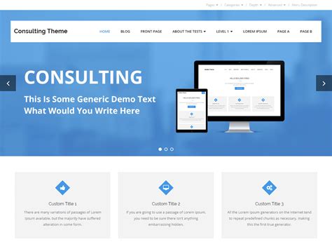 Consulting Download Free Wordpress Theme 【2022】