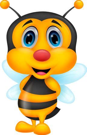 Cartoon Happy Bee Waving Hand Royalty Free SVG, Cliparts, Vectors, And Stock Illustration. Image ...