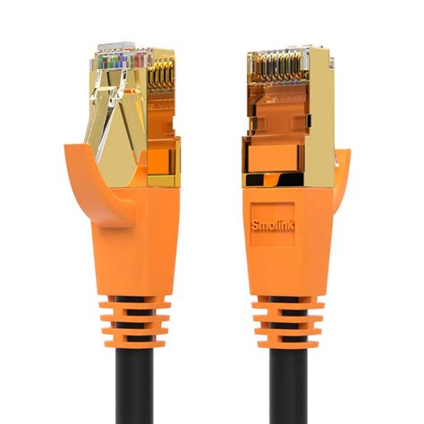 Mua Ethernet Cable 10 ft, Cat 8 Shielded High Speed Ethernet Cable 40Gbps with Gold Plated Plug ...