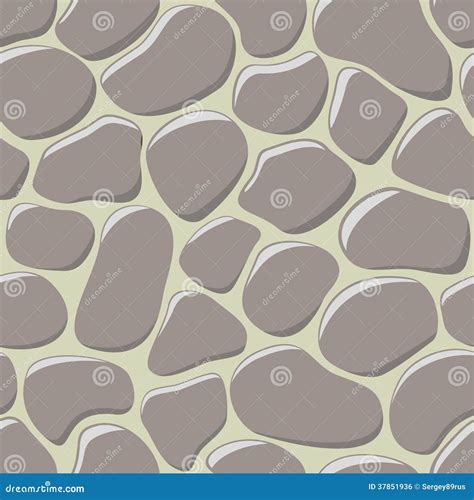 Cobblestone Seamless Background. Cartoon Vector | CartoonDealer.com #39486591