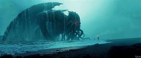 HD wallpaper: Cthulhu, Andree Wallin, ultrawide | Wallpaper Flare