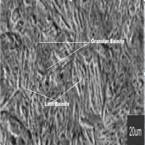 Microstructure of austempered AISI 1018 mild/low carbon steel ...