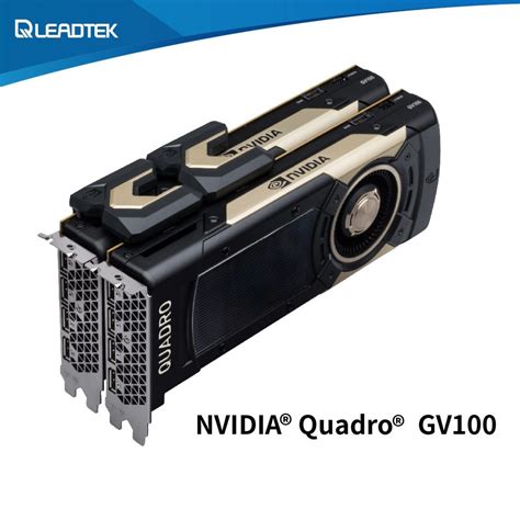 Leadtek NVIDIA Quadro GV100 Graphics Card Released - Benchmark Reviews ...