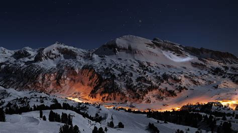 3840x2160 Night Star Alps 4k HD 4k Wallpapers, Images, Backgrounds, Photos and Pictures