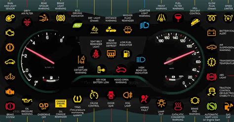 Car Dashboard Light Meanings | Shelly Lighting