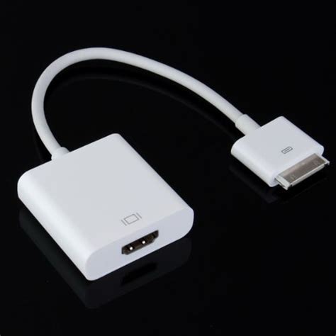 Digi Parts : Dock Connector to HDMI Adapter Cable for Ipad 2,3 Iphone 4 4s [10-211] - $11.99