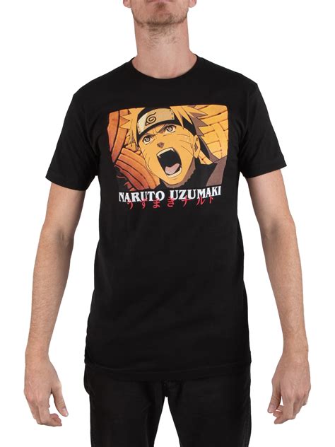 Naruto Yell Men's and Big Men's Graphic T-shirt - Walmart.com