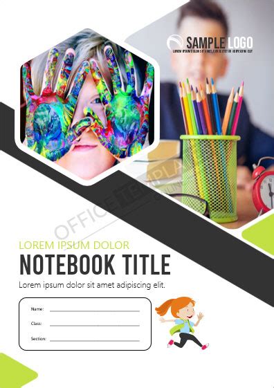 14+ FREE Notebook Cover Page Templates in MS Word Format