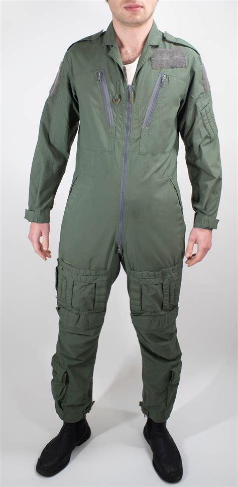 British Royal Air Force Flying Suit - Slim Fit - Sage Green - DISTRESS - Forces Uniform and Kit