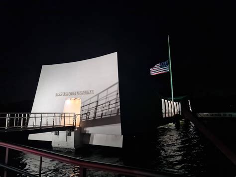 USS Arizona Memorial, early morning : r/navy