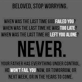 Jesus never fails | Inspirational quotes, Fails, Stop worrying