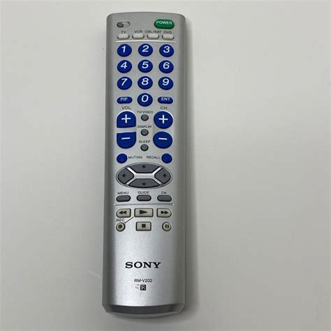 Sony Tv Wega Remote Control Rm-v202 Sub Rm-y194 Easy - Etsy