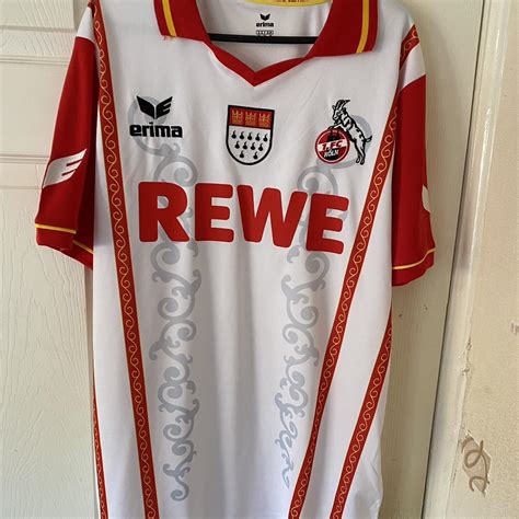 Mens fc koln carnival karnival football shirt size... - Depop