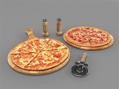 Pizza 3D model | CGTrader