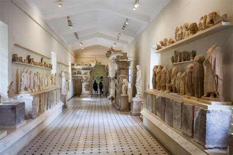 Epidaurus Archaeological Museum, Greece Editorial Photography - Image of historical, roman ...