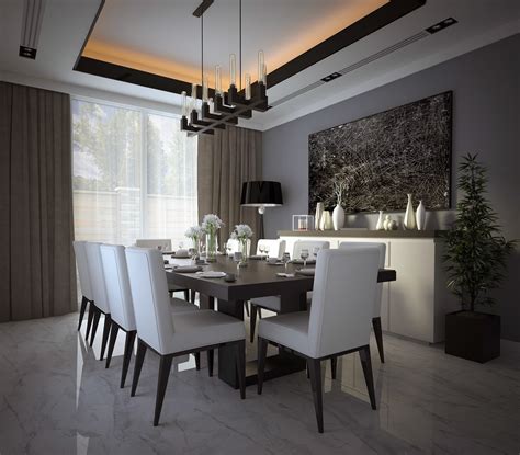 Modern Interior Design - Dining Room on Behance