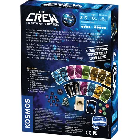 The Crew Cooperative Board Card Game Strategy Family Thames & Kosmos