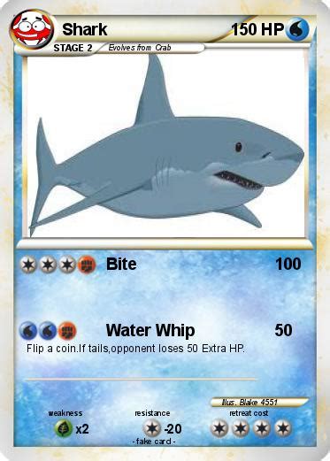 Pokémon Shark 366 366 - Bite - My Pokemon Card