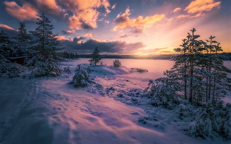 nature, Norway, Winter, Landscape, Snow Wallpapers HD / Desktop and Mobile Backgrounds