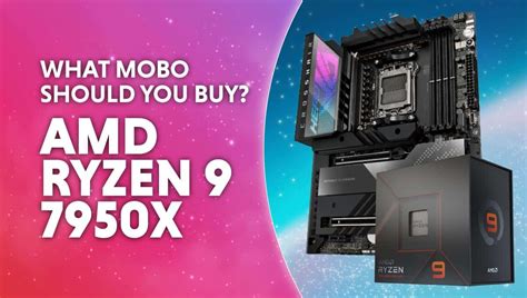 Best motherboard for AMD Ryzen 9 7950X | WePC