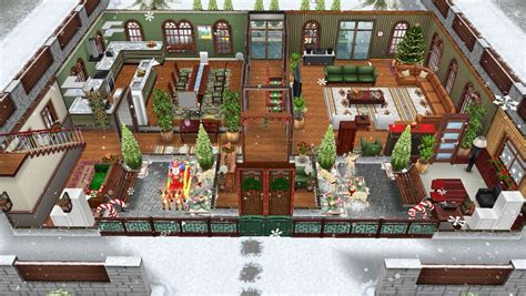 Christmas Vacation House Floor Plan - Solution by Surferpix