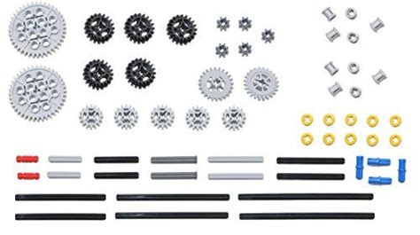 Toy Interlocking Gear Sets - LEGO 61pc Technic gear axle SET 2 *** You can get more details by ...