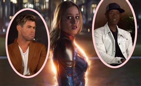 No, The 'Avengers' Cast Don't Hate Brie Larson! - Perez Hilton