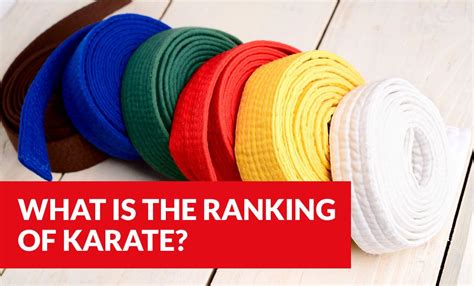 Karate Belt Colors Meaning